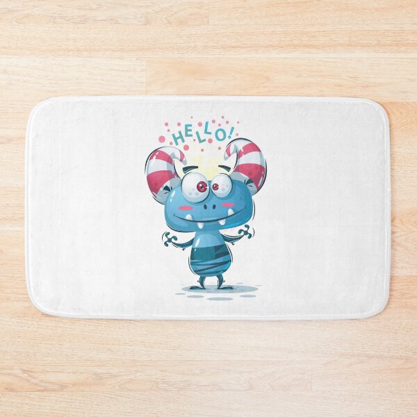 Item preview, Blue Monster Hello Kawaii Cute Monsters designed and sold by ProjectX23.