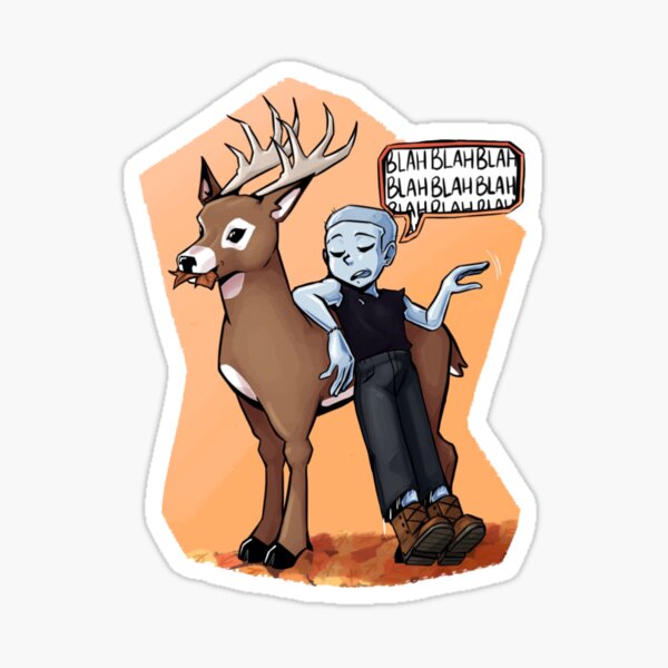 Lake is Bored Sticker