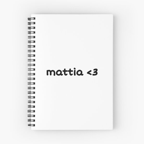Item preview, mattia poblio <3 sticker designed and sold by puamelia22.