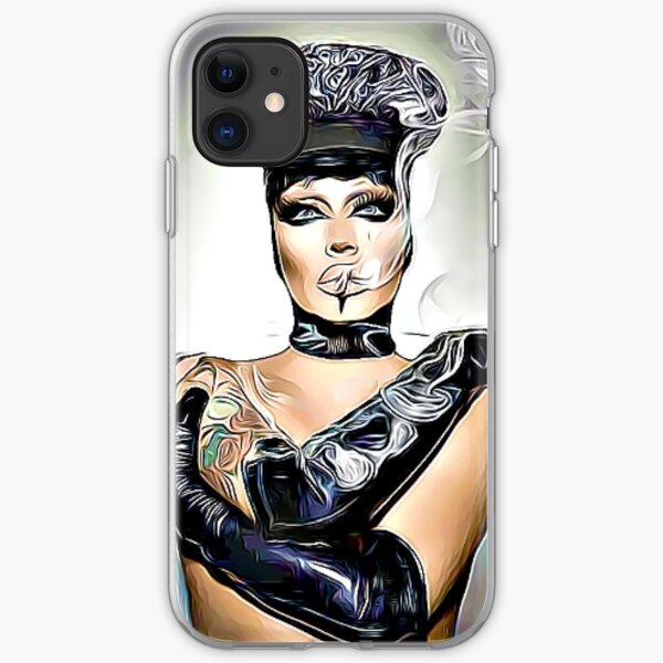 Raven Drag Queen Funda blanda para iPhone