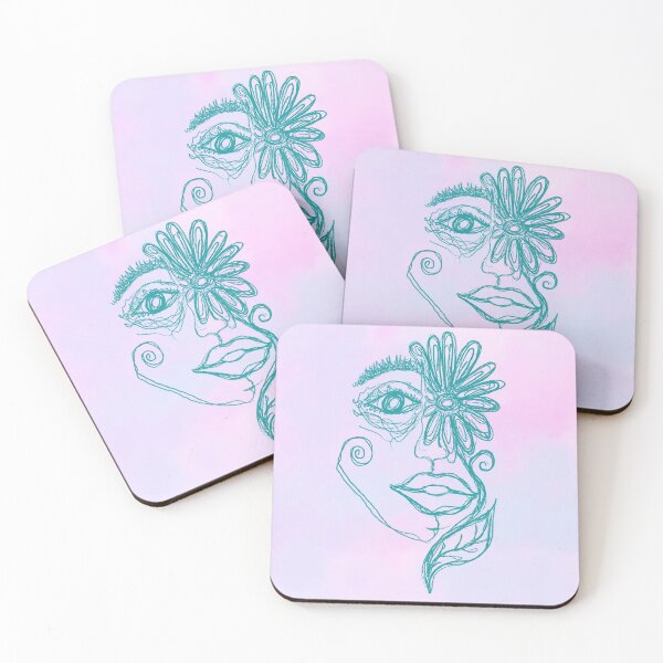 Item preview, She’s Got A Flower Face designed and sold by ThatsKi.