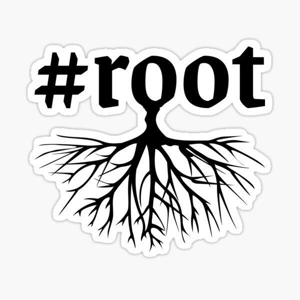 Aperçu de l'œuvre # racines racines créée et vendue par HackSwag-co.