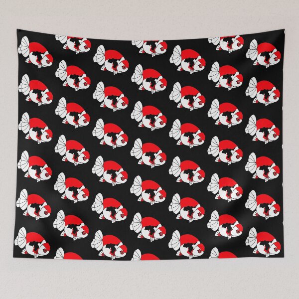 Item preview, Ranchu Tri Color Goldfish Logo 20 designed and sold by Nosnah.