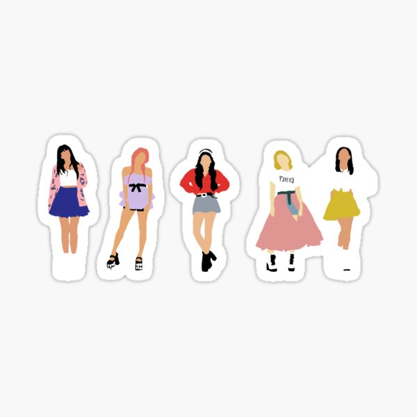 Item preview, Red Velvet Group Psycho Studio Silhouette designed and sold by Blue Belle.