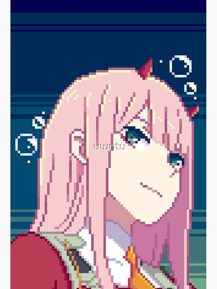 Pixilart - Zero Two - Pixel Art by PipocaDeSalto