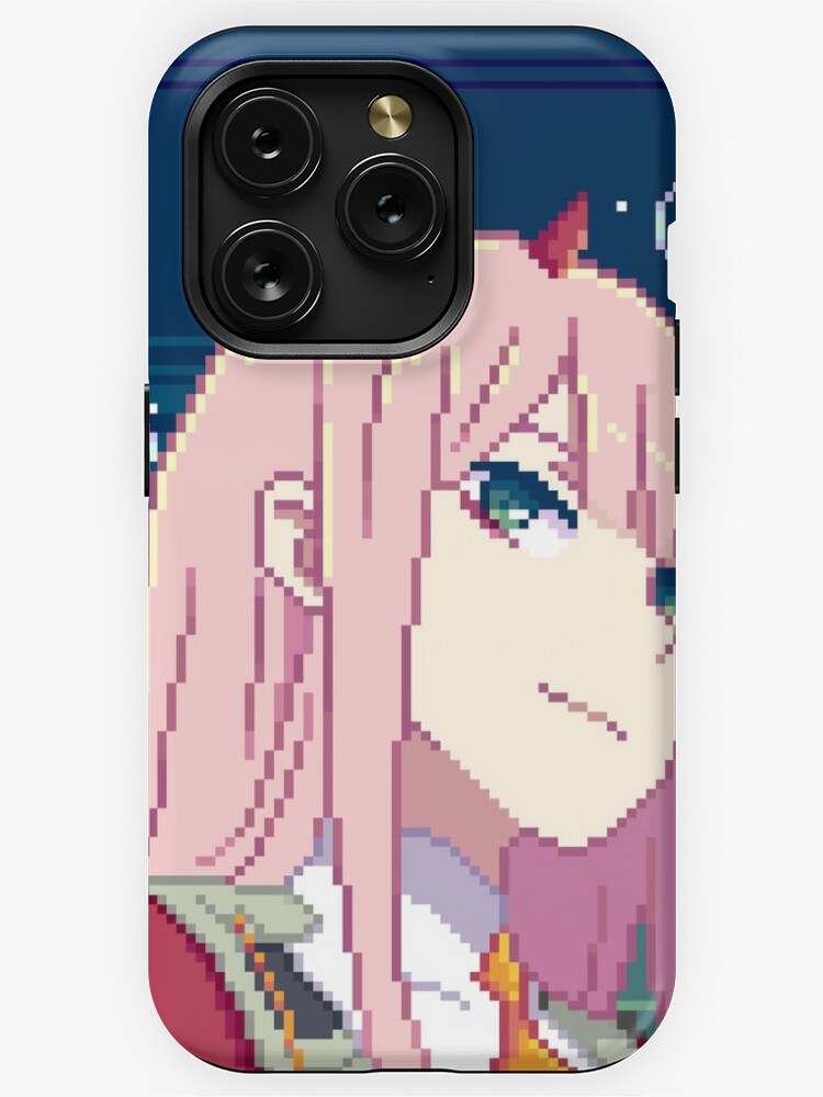 Zero Two pixel art Magnet by uwntu