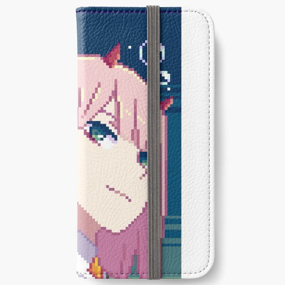 Zero Two pixel art Magnet by uwntu