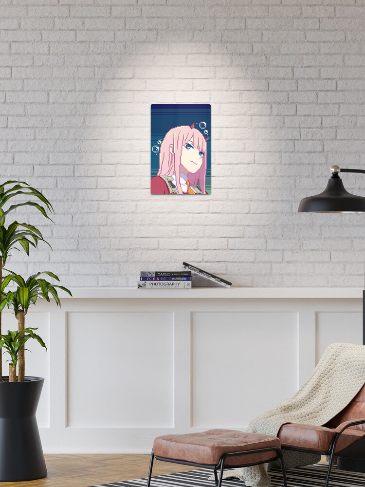 Zero Two pixel art Art Print by uwntu