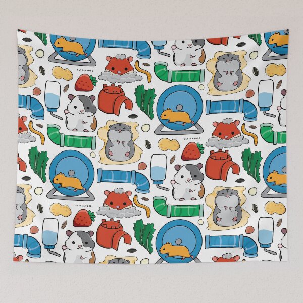 Item preview, hamster fun designed and sold by elyssarose.