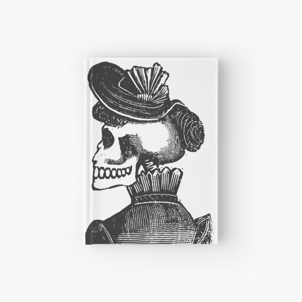 Calavera Couple | Skeleton Couple | Day of the Dead | Dia de los Muertos | Skulls and Skeletons | Vintage Skeletons | Hardcover Journal