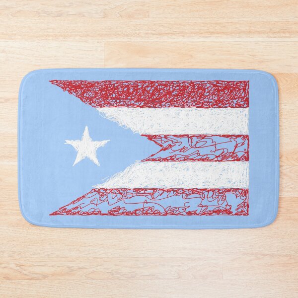 Item preview, Puerto Rico Flag Drawing designed and sold by salthyshop.