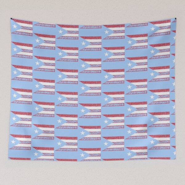 Item preview, Puerto Rico Flag Drawing designed and sold by salthyshop.