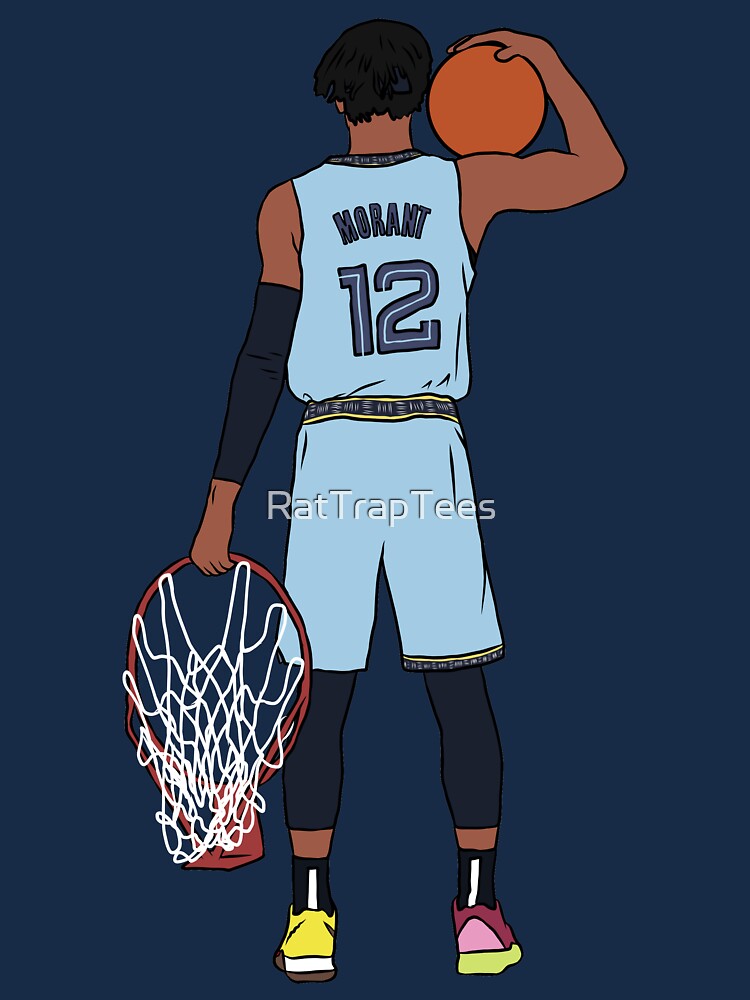 Ja Morant And The Rim Poster for Sale by RatTrapTees