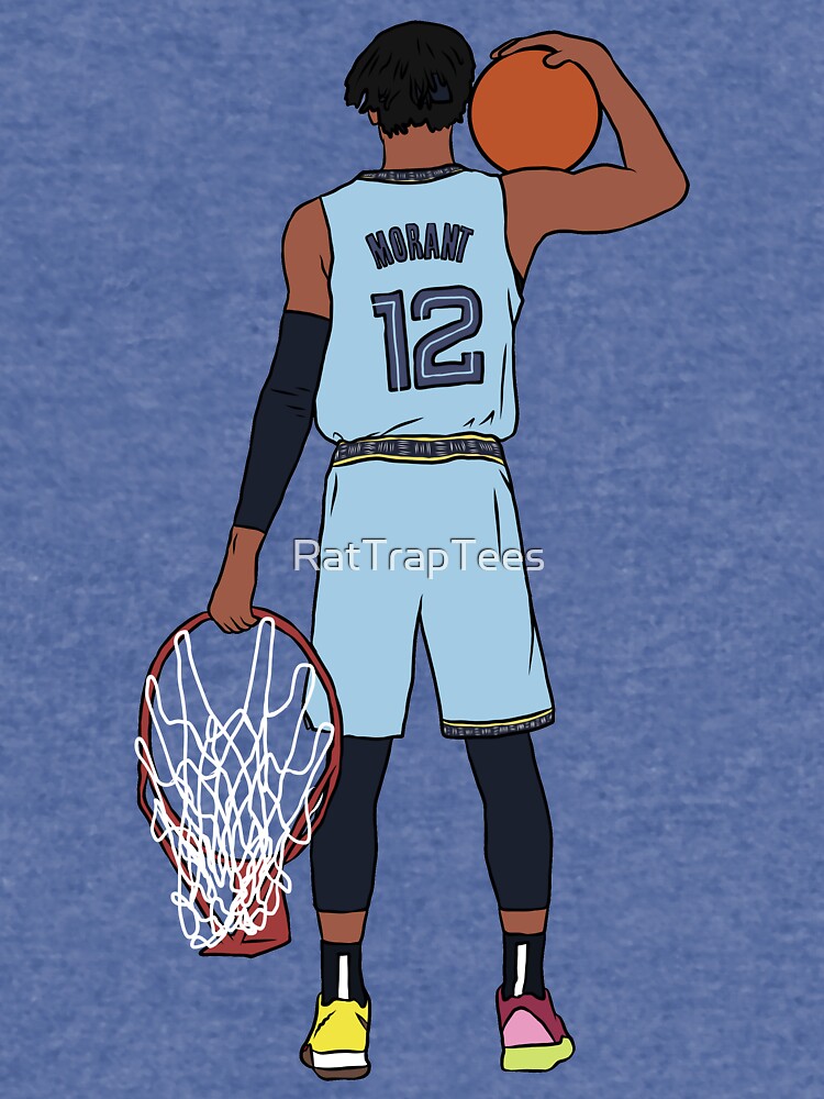 Ja Morant And The Rim Poster for Sale by RatTrapTees