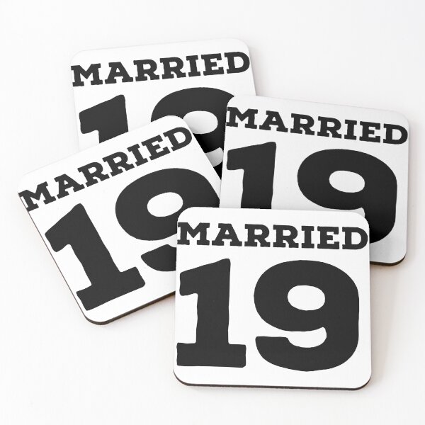 Item preview, MARRIED 19 since matching couple designed and sold by atevern.