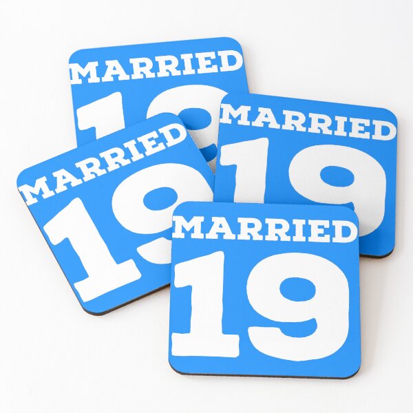 Item preview, MARRIED 19 since matching couple designed and sold by atevern.