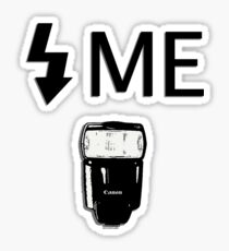 Flash Me Sticker