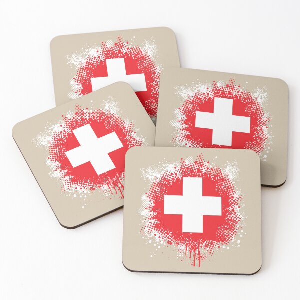 Item preview, Flag of Switzerland - Splat designed and sold by pixelinga.