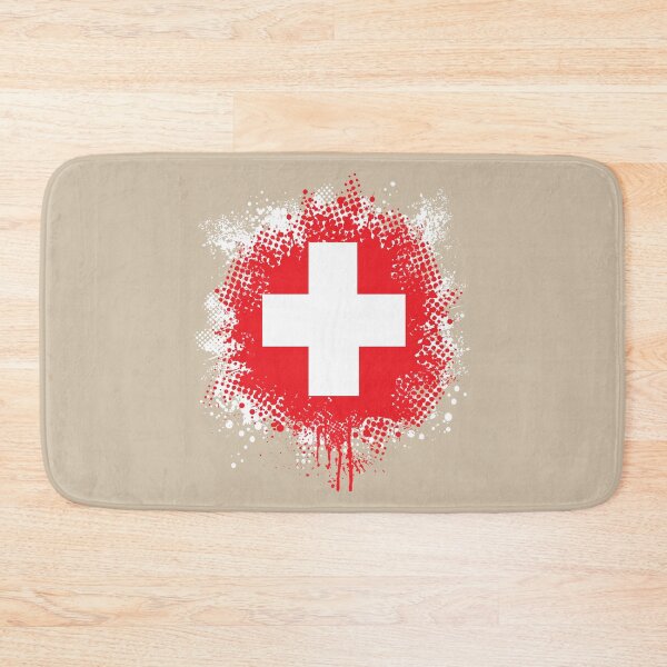 Item preview, Flag of Switzerland - Splat designed and sold by pixelinga.