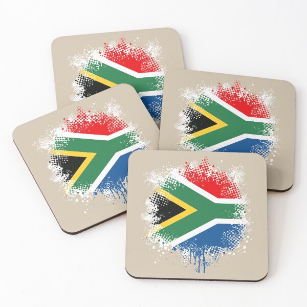 Item preview, Flag of South Africa - Splat designed and sold by pixelinga.