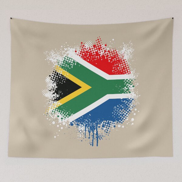 Artikelvorschau, Flag of South Africa - Splat entworfen und verkauft von pixelinga.