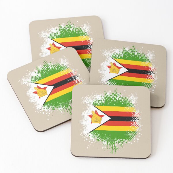Item preview, Flag of Zimbabwe - Splat designed and sold by pixelinga.