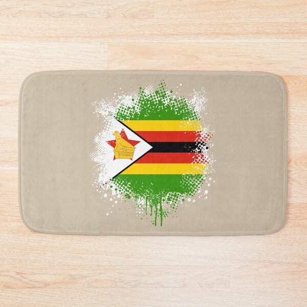 Item preview, Flag of Zimbabwe - Splat designed and sold by pixelinga.