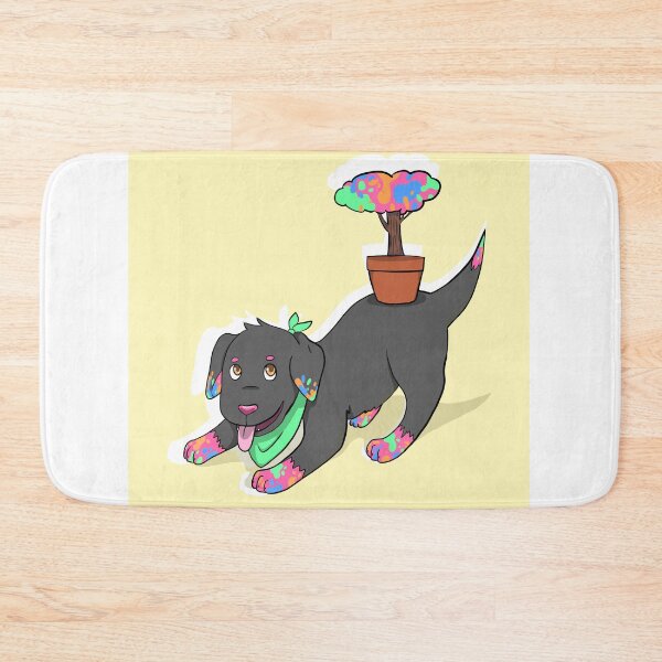 Item preview, Painted puppy designed and sold by LemonClemen.