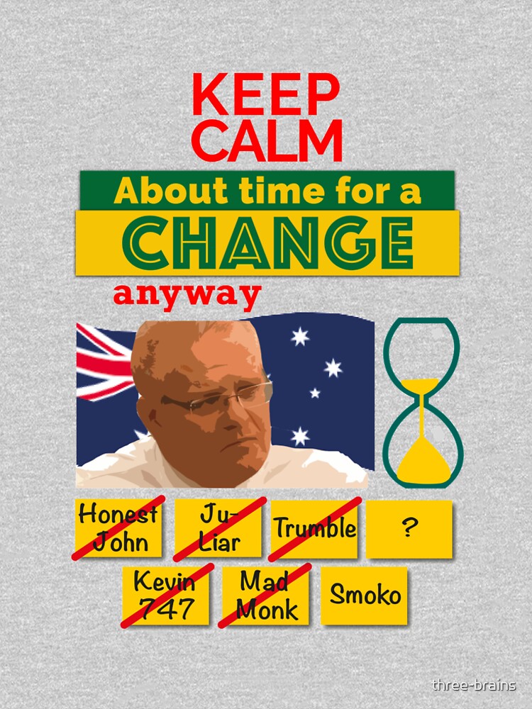 Keep calm - About time for a change by three-brains
