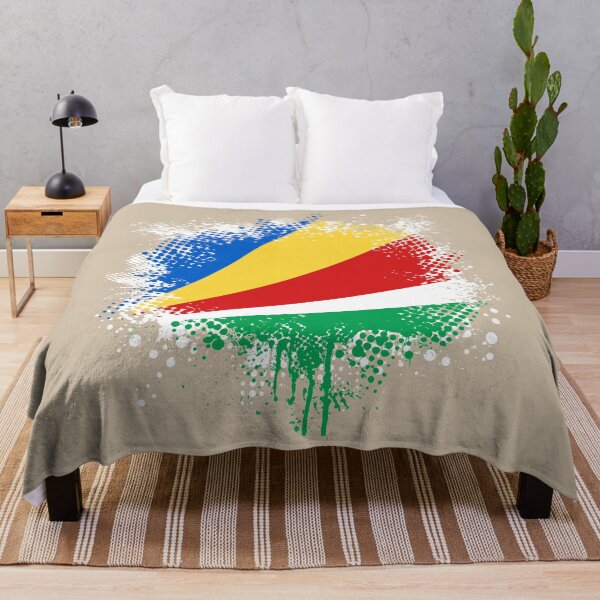 Item preview, Flag of Seychelles - Splat designed and sold by pixelinga.