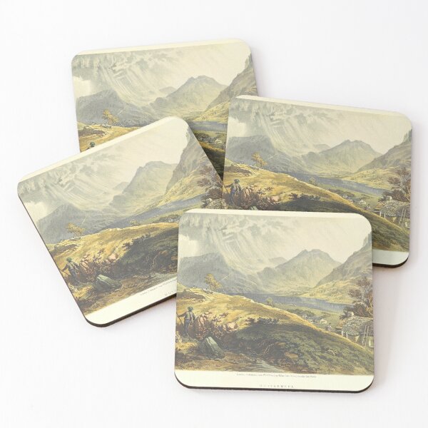 Item preview, Buttermere Lake District 1859 Print from JB Pyne Artwork designed and sold by WizardsWorld.
