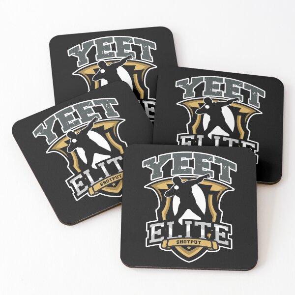 Item preview, Yeet Elite Shotput Badge by Track N Field Athlete Gifts designed and sold by oberdoofus.