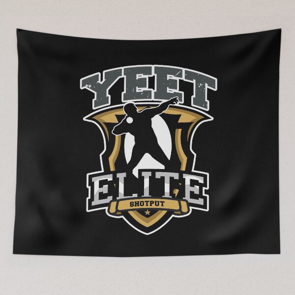 Item preview, Yeet Elite Shotput Badge by Track N Field Athlete Gifts designed and sold by oberdoofus.