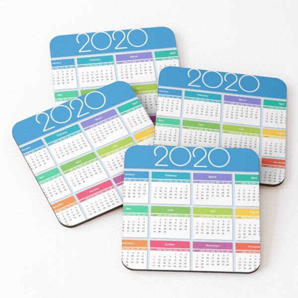 Item preview, New Year 2020 calendar designed and sold by kam4112.