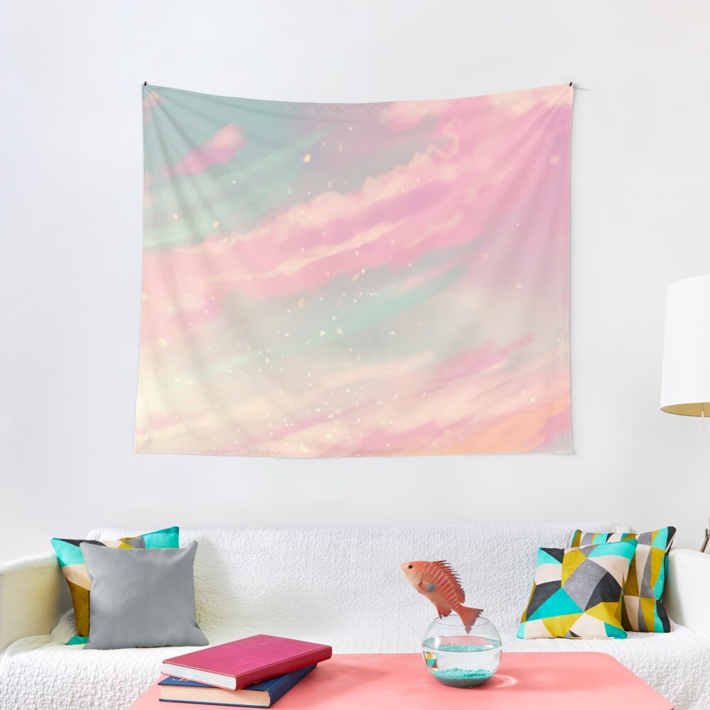 Disover Dreamy Clouds Tapestry