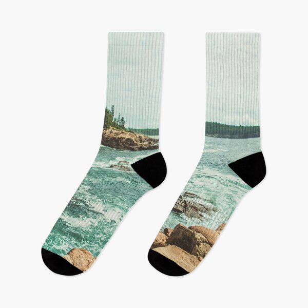 Item preview, Acadia Coastline - National Park Ocean designed and sold by artcascadia.