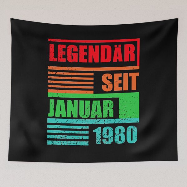 Item preview, 40th birthday legendary since January 1980 designed and sold by shurikaner.