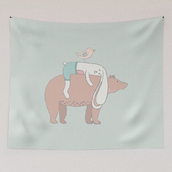 Item preview, Bear, bunny and bird designed and sold by Marianne1108.