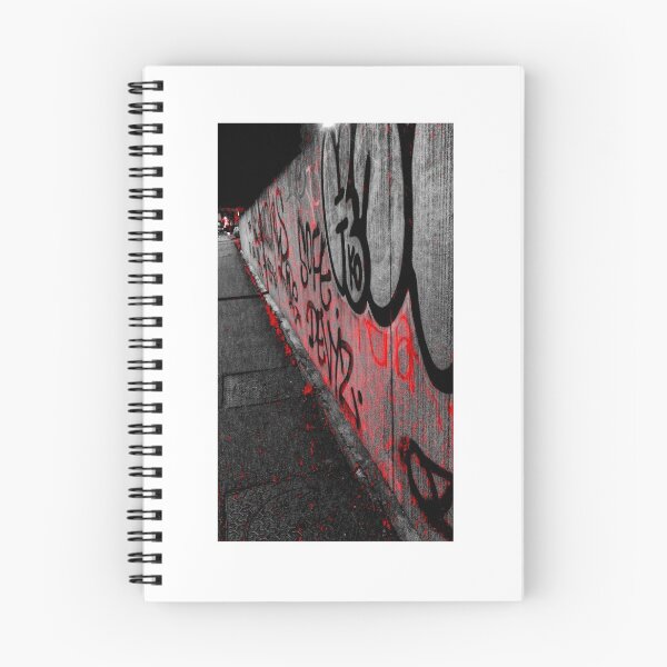 Item preview, Red city, urban splash Urban art street Photography designed and sold by art24k.