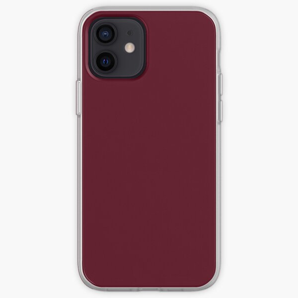 Dark Burgundy - Lowest Price On Site iPhone Soft Case