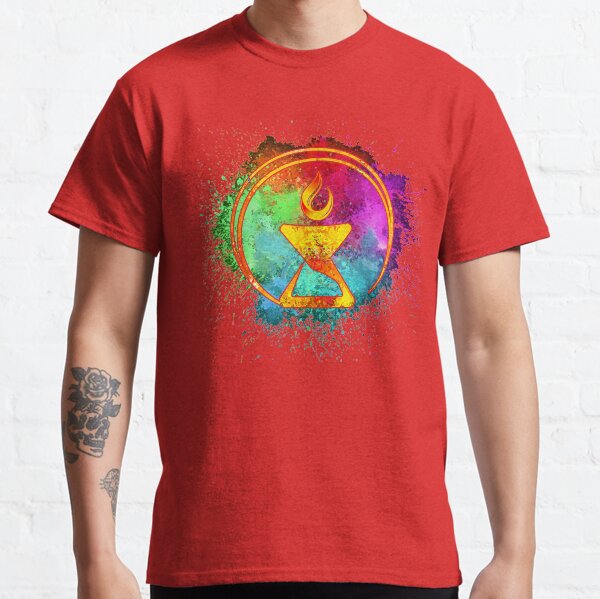 Cosmic Watercolor Chalice Classic T-Shirt