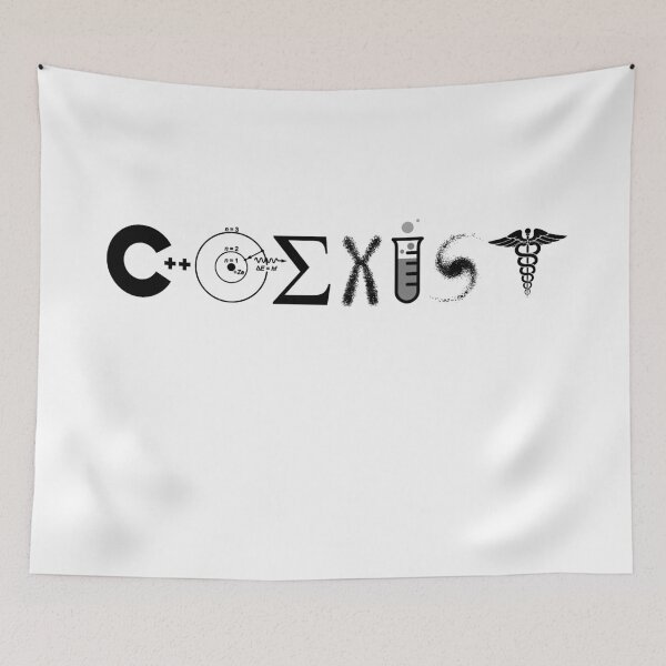 Item preview, Science Coexist designed and sold by silentrebel.