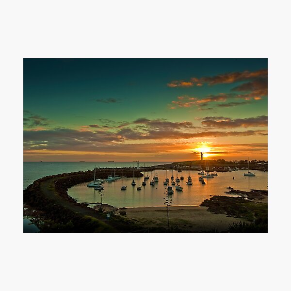 Wollongong Harbour Photographic Print