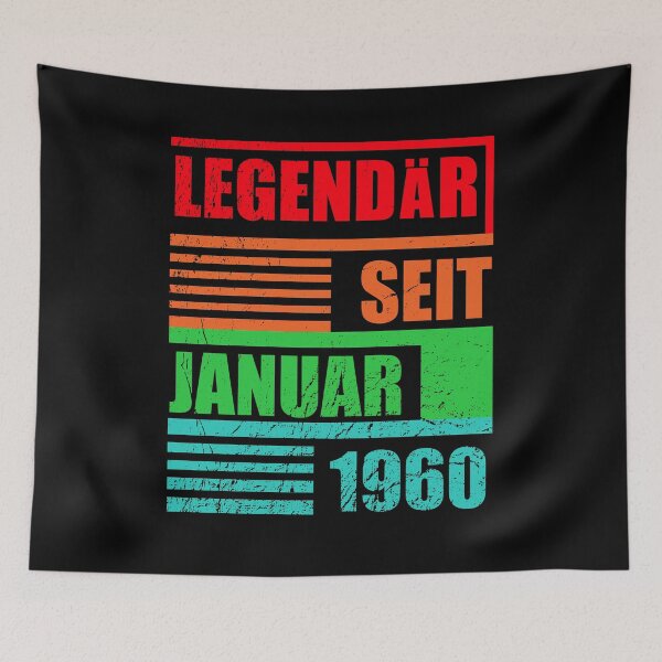 Item preview, 60th birthday legendary since January 1960 designed and sold by shurikaner.
