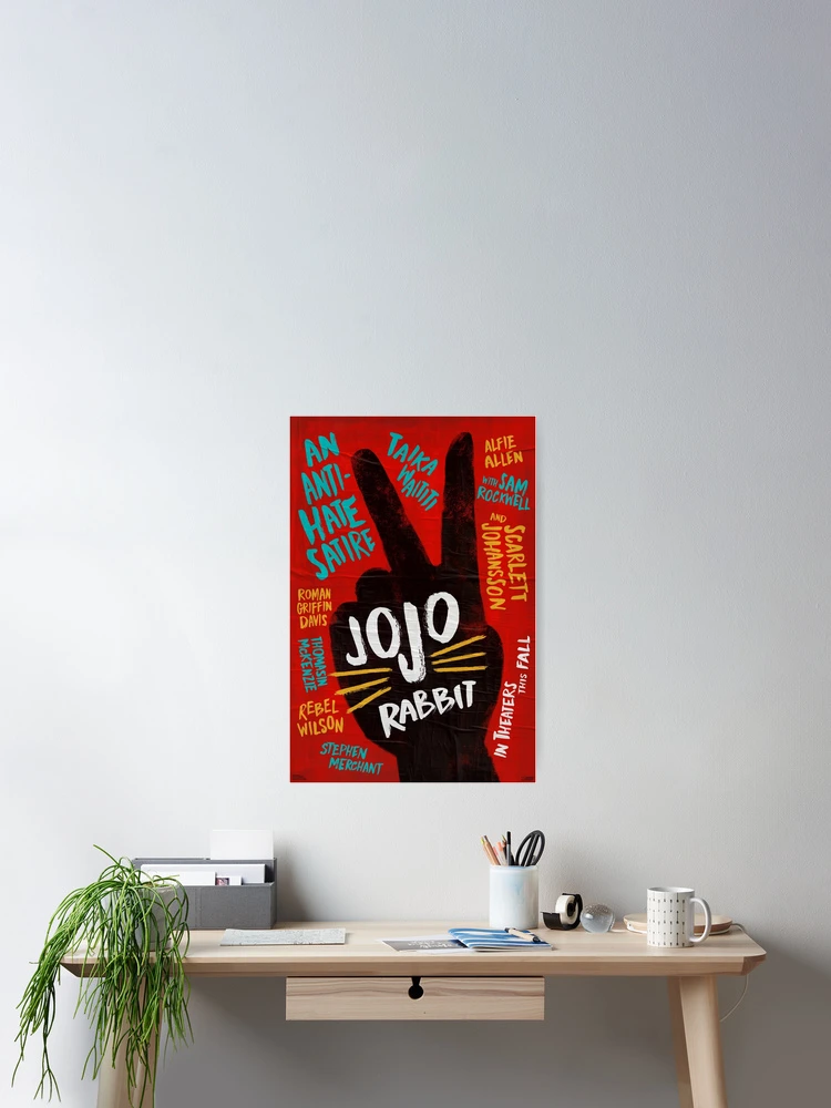 Thumbnail 2 of 3, Poster, Jojo Rabbit Sticker designed and sold by lanieghawk.
