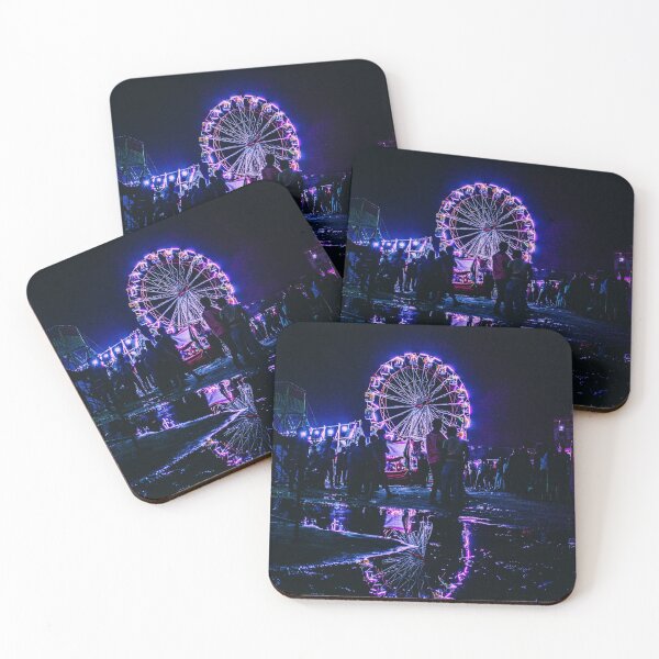 Item preview, Cyberpunk / Neon - Amusement park designed and sold by 47T-Shirts.