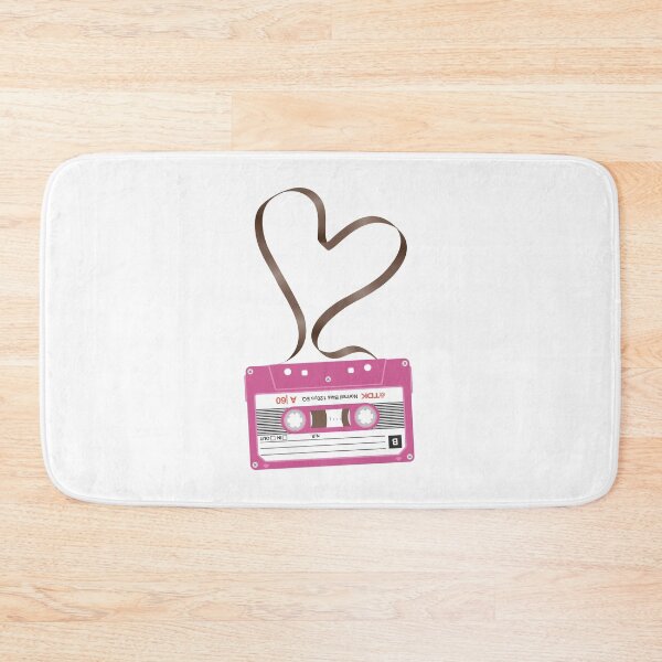 Item preview, Pink Mix Cassette Tape Love Heart designed and sold by biglime.