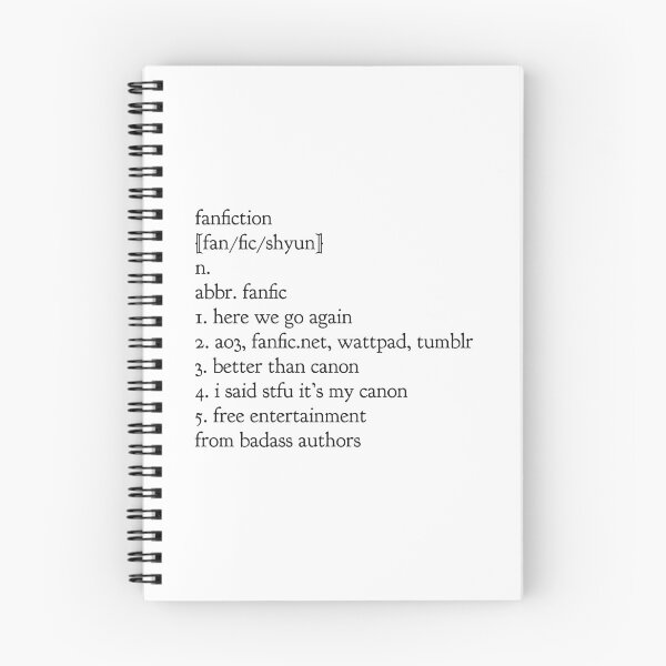 Item preview, fanfiction - booktionary designed and sold by FandomsShirtsPH Inc.