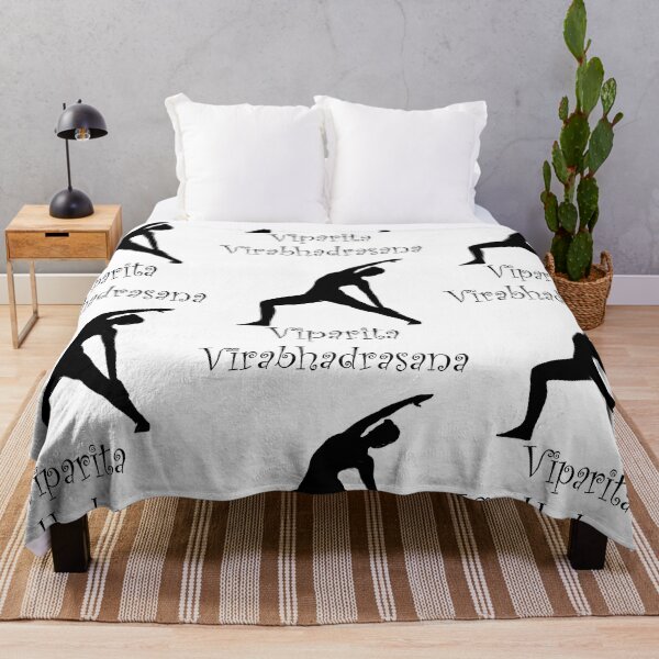 Item preview, Yoga Reverse Warrior Pose Viparita Virabhadrasana designed and sold by SadSacDesigns.