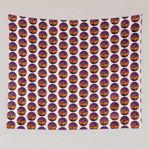 Item preview, Acro Sunset Silhouette  designed and sold by SadSacDesigns.